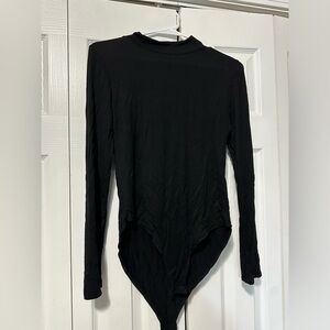Mock neck bodysuit